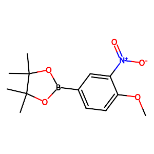 2-(4-Methoxy-3-nitrophenyl)-4,4,5,5-tetramethyl-1,3,2-dioxaborolane,554411-20-0