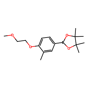2-(4-(2-methoxyethoxy)-3-nitrophenyl)-4,4,5,5-tetramethyl-1,3,2-dioxaborolane,2490666-00-5