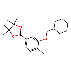 2-(cyclohexylmethoxy)-4-(4,4,5,5-tetramethyl-1,3,2-dioxaborolan-2-yl)benzonitrile,2490666-03-8
