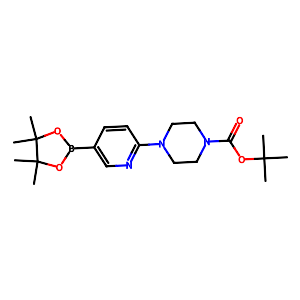 2-(4-Boc-piperazine)pyridine-5-boronic acid pinacol ester,496786-98-2