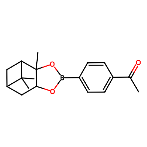 1-(4-((3aS,4S,6S,7aR)-3a,5,5-Trimethylhexahydro-4,6-methanobenzo[d][1,3,2]dioxaborol-2-yl)phenyl)ethanone,2724208-41-5