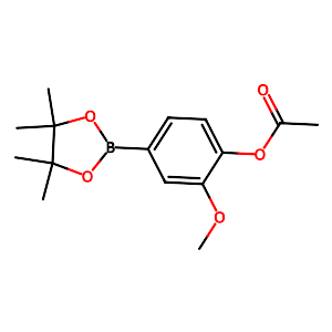 4-Acetoxy-3-methoxyphenylboronic acid pinacol ester,811841-45-9