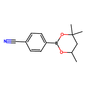 4-(4,4,6-Trimethyl-1,3,2-dioxaborinan-2-yl)benzonitrile,1092060-81-5