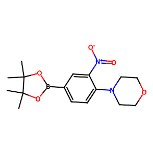 4-(2-Nitro-4-(4,4,5,5-tetramethyl-1,3,2-dioxaborolan-2-yl)phenyl)morpholine,1527471-35-7