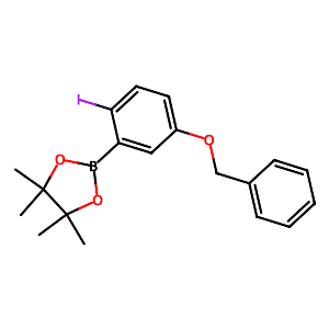 2-(5-(Benzyloxy)-2-iodophenyl)-4,4,5,5-tetramethyl-1,3,2-dioxaborolane,2724208-43-7