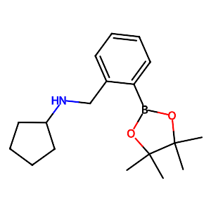 N-(2-(4,4,5,5-Tetramethyl-1,3,2-dioxaborolan-2-yl)benzyl)cyclopentanamine,1256360-57-2