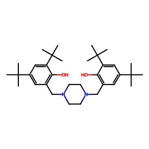1,4-Bis(2-hydroxy-3,5-di-tert-butylbenzyl)piperazine,110546-20-8