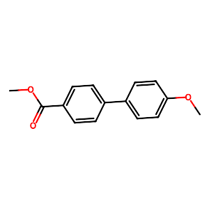 4'-Methoxybiphenyl-4-carboxylic acid methyl ester,729-17-9
