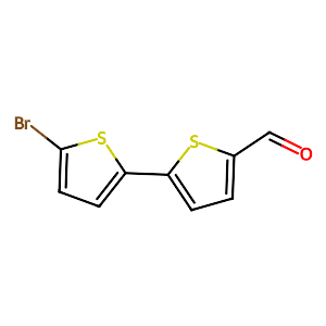 5'-Bromo-[2,2'-bithiophene]-5-carbaldehyde,110046-60-1