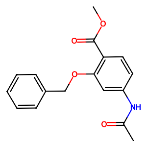 Methyl 4-acetamido-2-(benzyloxy)benzoate,107351-59-7