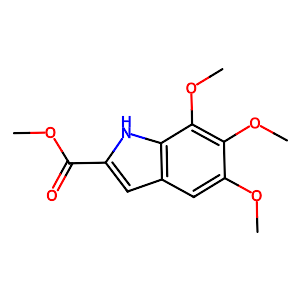 Methyl 5,6,7-trimethoxy-1H-indole-2-carboxylate,118292-37-8