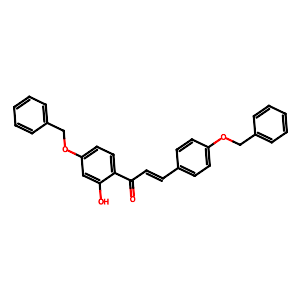 (E)-1-(4-(Benzyloxy)-2-hydroxyphenyl)-3-(4-(benzyloxy)phenyl)prop-2-en-1-one,928212-73-1