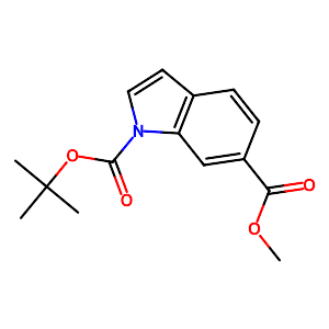 1-tert-Butyl-6-methyl 1H-indole-1,6-dicarboxylate,354587-63-6
