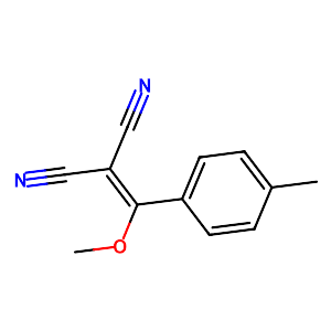 2-(Methoxy(p-tolyl)methylene)malononitrile,58791-95-0