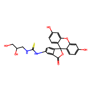 1-(3',6'-Dihydroxy-3-oxo-3H-spiro[isobenzofuran-1,9'-xanthen]-5-yl)-3-(2,3-dihydroxypropyl)thiourea,2490665-67-1