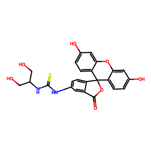 1-(3',6'-Dihydroxy-3-oxo-3H-spiro[isobenzofuran-1,9'-xanthen]-5-yl)-3-(1,3-dihydroxypropan-2-yl)thiourea,2490665-68-2