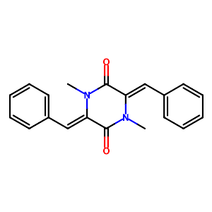 (3Z,6Z)-3,6-dibenzylidene-1,4-dimethylpiperazine-2,5-dione,94514-45-1
