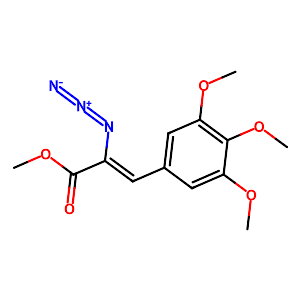 (Z)-Methyl 2-azido-3-(3,4,5-trimethoxyphenyl)acrylate,157485-07-9