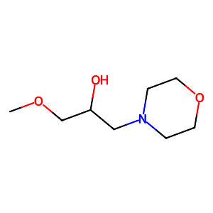 1-Methoxy-3-(morpholin-4-yl)propan-2-ol,3154-77-6