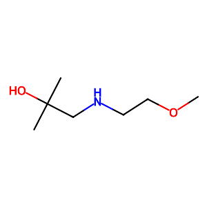 1-[(2-Methoxyethyl)amino]-2-methyl-2-propanol,54093-41-3