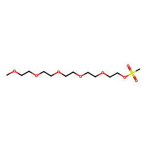 2,5,8,11,14-Pentaoxahexadecan-16-ol, 16-methanesulfonate,130955-38-3