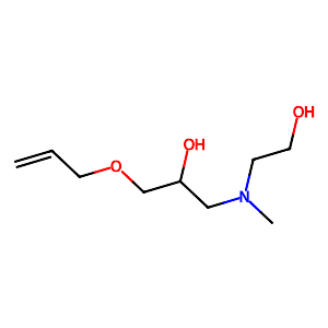 1-Allyloxy-3-[(2-hydroxy-ethyl)-methyl-amino]-propan-2-ol,163340-08-7