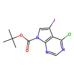 4-Chloro-5-iodo-pyrrolo[2,3-d]pyrimidine-7-carboxylic acid tert-butyl ester,1244855-76-2
