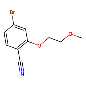 4-Bromo-2-(2-methoxyethoxy)benzonitrile,1364487-15-9