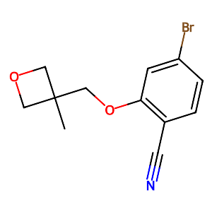 4-Bromo-2-((3-methyloxetan-3-y1jmethoxy)benzonitrile,2092576-27-5
