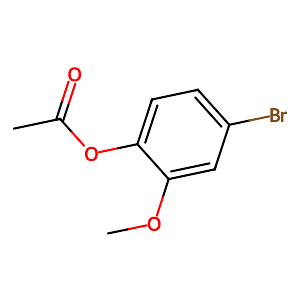 4-Bromo-2-methoxyphenyl acetate,54145-18-5