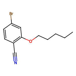 4-Bromo-2-(pentyloxy)benzonitrile,1191055-82-9