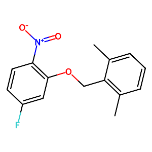 2-((5-Fluoro-2-nitrophenoxy)methyl)-1,3-dimethylbenzene,1552760-28-7