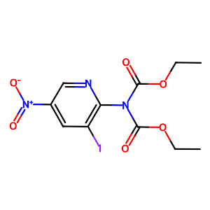 ethyl N-(ethoxycarbonyl)-N-(3-iodo-5-nitropyridin-2-yl)carbamate,1971131-38-0