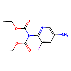 ethyl N-(5-amino-3-iodopyridin-2-yl)-N-(ethoxycarbonyl)carbamate,1971131-37-9
