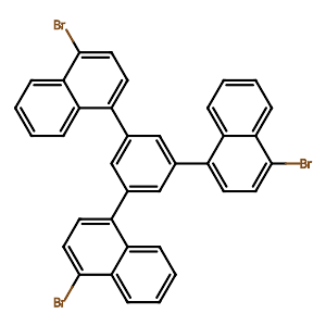 1,3,5-Tris(4-bromonaphthalen-1-yl)benzene,2322533-42-4