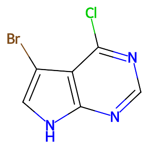 7-Bromo-6-chloro-7-deazapurine,22276-95-5