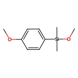 Dimethylmethoxy(4-methoxyphenyl)silane,62244-48-8