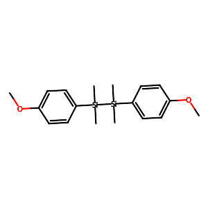 Bis(4-methoxyphenyl)-1,1,2,2-tetramethyldisilane,6009-50-3