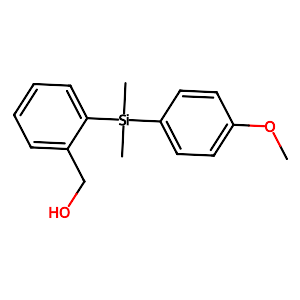 {2-[(4-Methoxy-phenyl)-dimethyl-silanyl]-phenyl}-methanol,944064-51-1