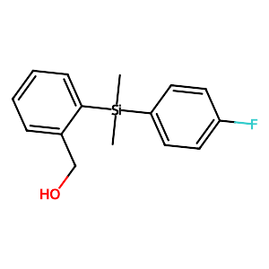{2-[(4-Fluoro-phenyl)-dimethyl-silanyl]-phenyl}-methanol,853955-70-1