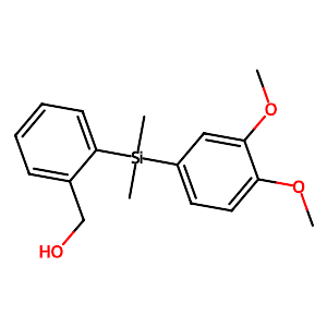 {2-[(3,4-Dimethoxy-phenyl)-dimethyl-silanyl]-phenyl}-methanol,1217863-66-5