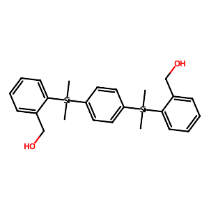 [2-({4-[(2-Hydroxymethyl-phenyl)-dimethyl-silanyl]-phenyl}-dimethyl-silanyl)-phenyl]-methanol,1266252-11-2