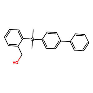 [2-(Biphenyl-4-yl-dimethyl-silanyl)-phenyl]-methanol,1217863-72-3