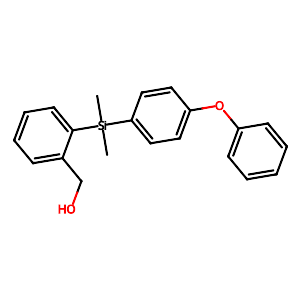 {2-[Dimethyl-(4-phenoxy-phenyl)-silanyl]-phenyl}-methanol,1244855-74-0