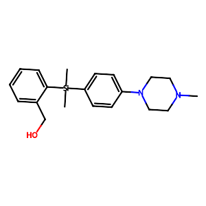(2-[Dimethyl-[4-(4-methyl-piperazin-1-yl)-phenyl]-silanyl]-phenyl)-methanol,1244855-66-0