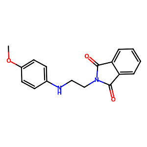2-[2-(4-Methoxy-phenylamino)-ethyl]-isoindole-1,3-dione,856828-07-4