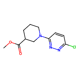 1-(6-Chloro-pyridazin-3-yl)-piperidine-3-carboxylic acid methyl ester,1208086-32-1