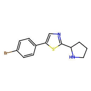 (S)-5-(4-bromophenyl)-2-(pyrrolidin-2-yl)thiazole,2108139-20-2