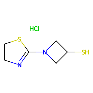 1-(4,5-Dihydro-2-thiazolyl)-3-azetidinethiol HCl,179337-57-6