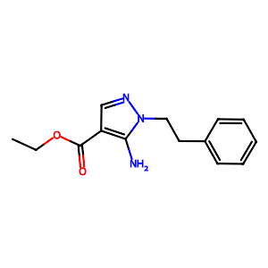 Ethyl 5-amino-1-phenethylpyrazole-4-carboxylate,252903-25-6